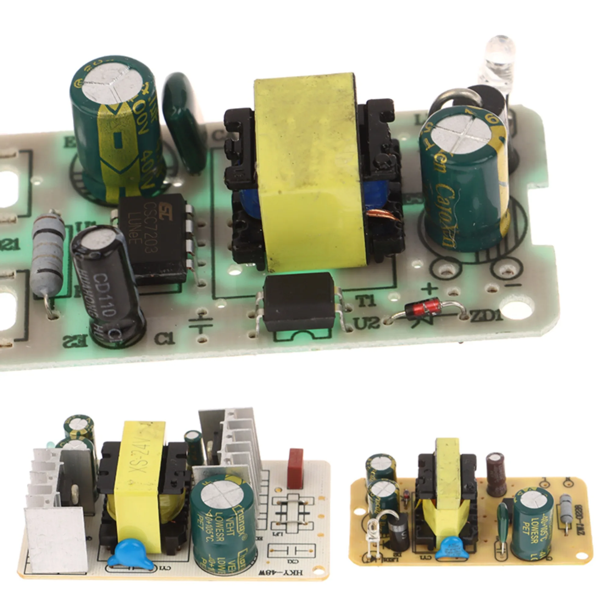 3V/5V/6V/9V/12V 1A/2A AC 100V-240V 50-60Hz Switching Power Supply Module Overvoltage Overcurrent Short Circuit Protection Switch
