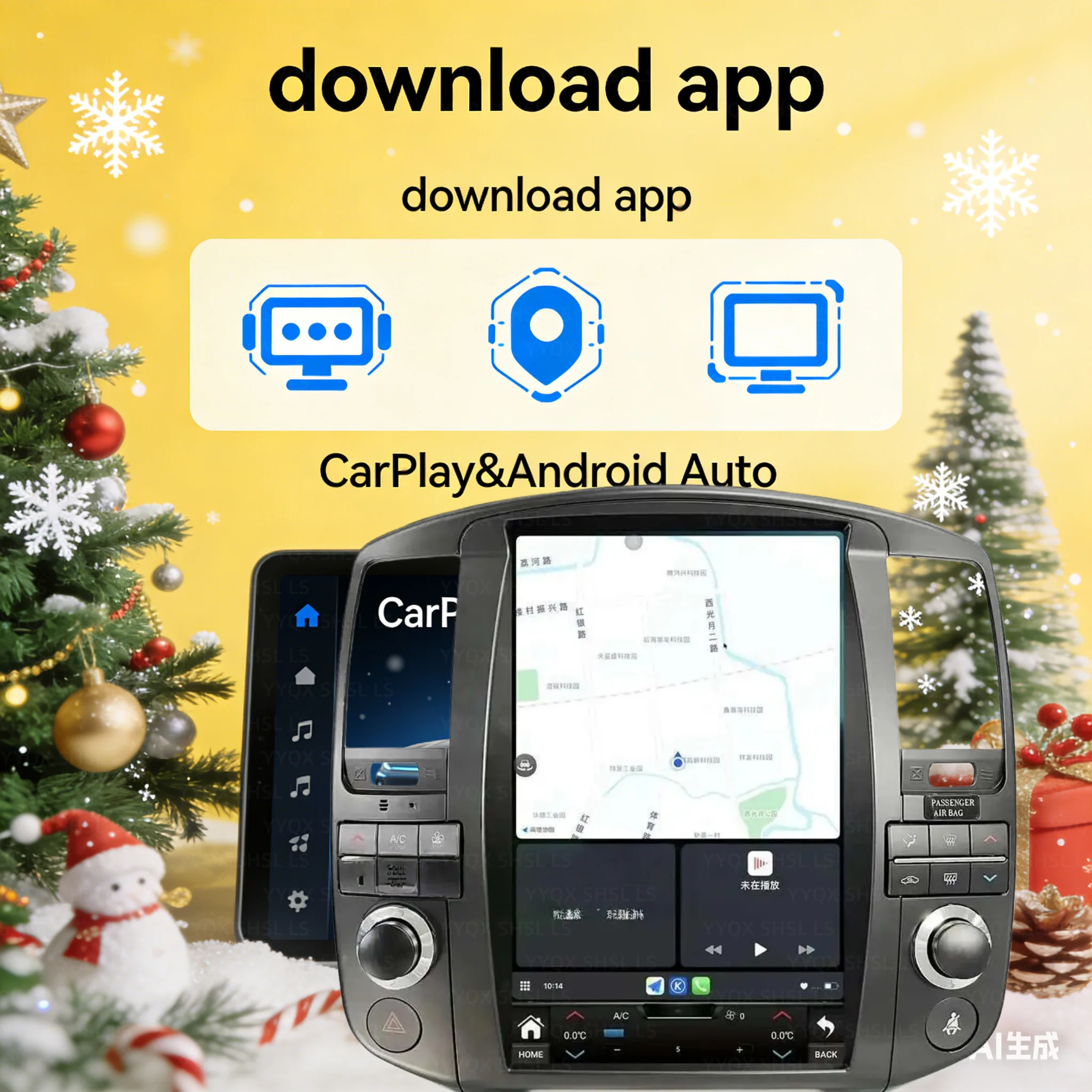 Android Car Radio For Nissan Pathfinder R51 2006-2011 Stereo GPS Navigation Multimedia Video Player Head Unit Carplay