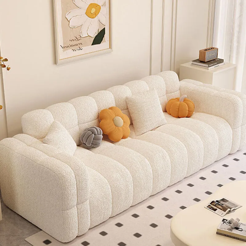 

Armchair Minimalist Living Room Sofas Cloud Nordic Cute Designer Pouf Lounge Outdoor Sofa Puffs Bedroom Muebles Home Furniture