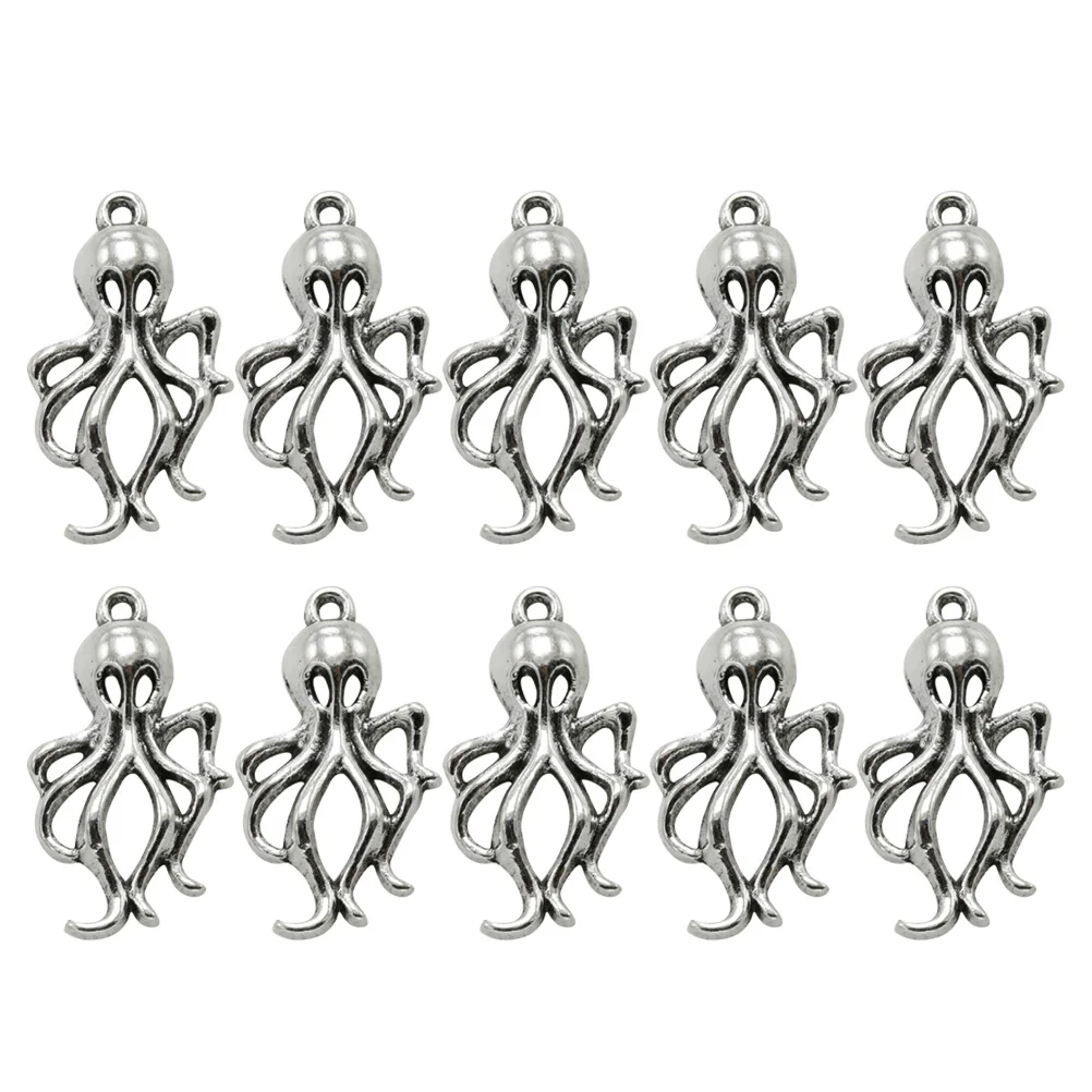 

20pcs Alloy Pendant Charms Silver DIY Jewelry Making Pendants Handmade Craft Supplies Accessories Set