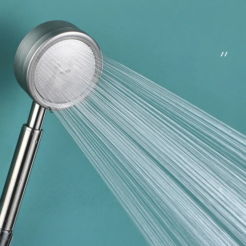 

SUS 304 stainless steel bathroom handheld shower head high-pressure water-saving spray nozzle pressurization