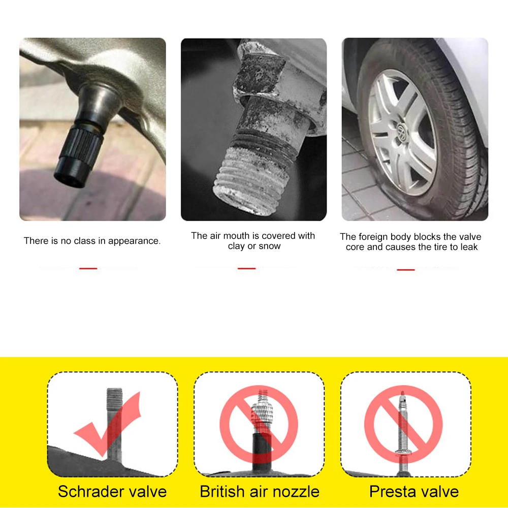 Car Tire Anti-rust Air Valve-Caps Auto Wheel Tyre Dust Stems Cover Skull Waterproof Dust-Proof Airtight Seal Universal 85DF