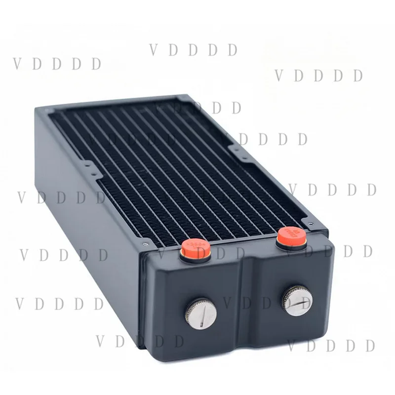 Z... FREEZEMOD TSRP-HP65-240 65mm Thick Copper Radiator 240mm Triple Pass Copper Fins
