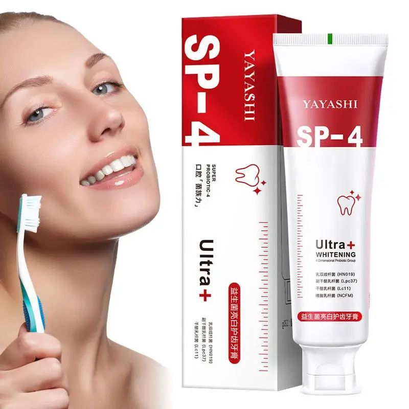 

120g Probiotic Toothpaste SP-4 Whitening Tooth Remove Plaque Stains Teeth Whitener Oral Hygiene Clean Fresh Breath Dental Tools