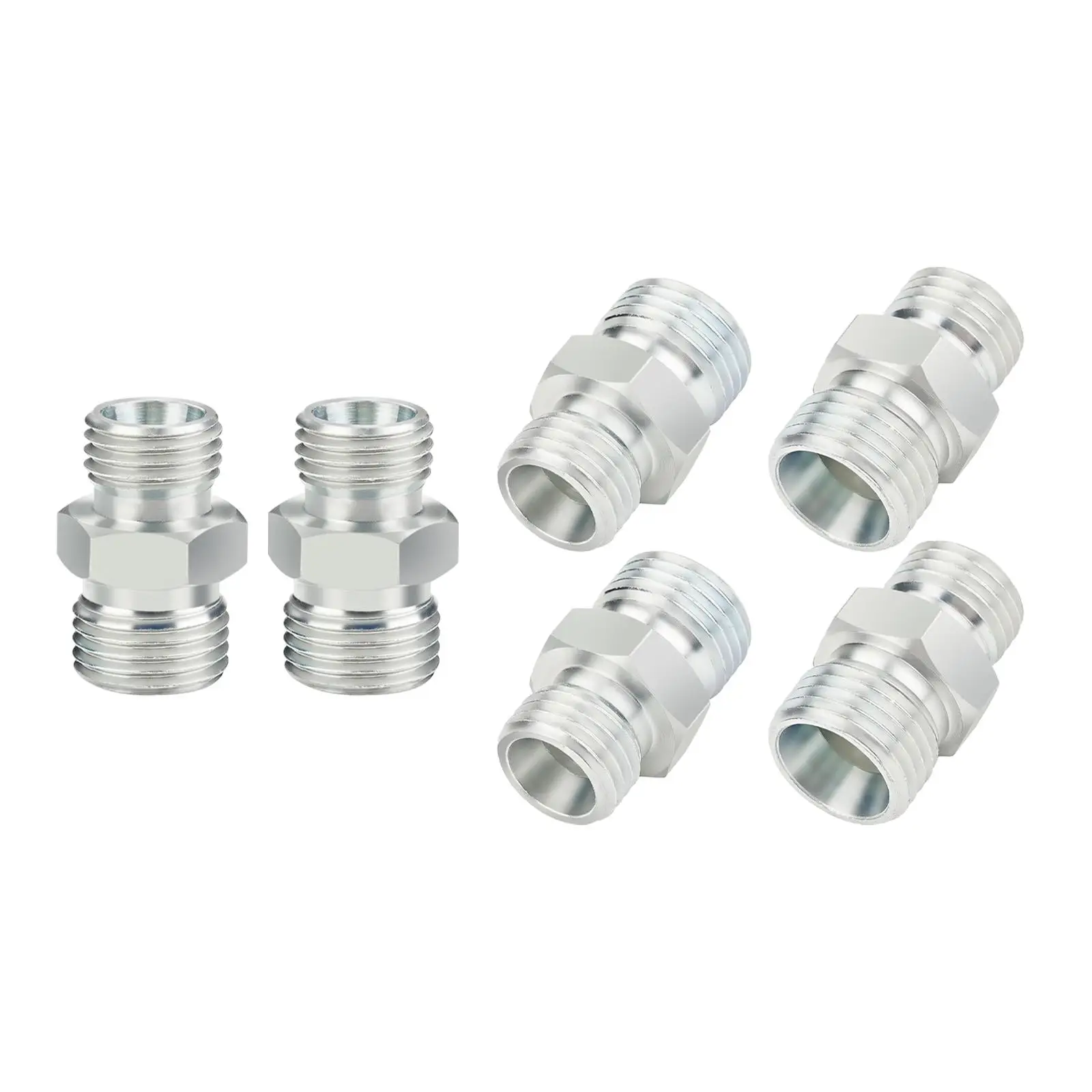 Hydraulic Adapter Fittings Attachments for Small Excavators Thread Connector Adapters