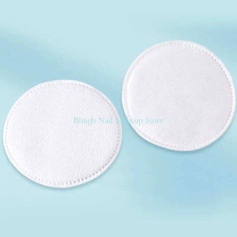 28TA 1 حقيبة مراتب قطنية لطيفة لمستحضرات التجميل ذات مظهر ناعم جزئيًا