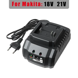 Batterieladegerätersatz für Makita-Modell, 18 V, 21V, Li-Ion, BL1415, BL1420, BL1815, BL1830, BL1840, BL1860, Electric Bohrer Grill 6 Hauptverkäufe Moai Form - №4