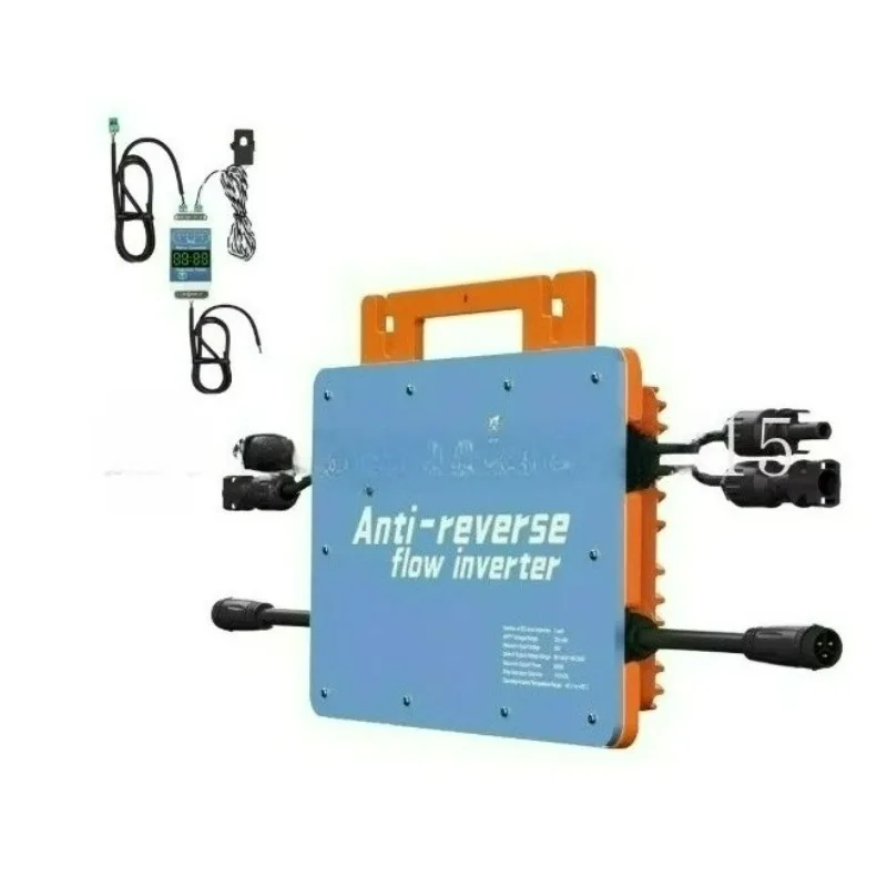 For Acrevpower 800W AC 220V Tuya Monitoring Solar Micro Inverter Euro Plug WiFi APP On-Grid MPPT Controller 6KW Single Sine Wave