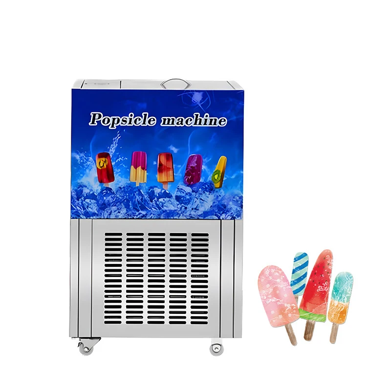 Stick Bar Pop Maker Cheapest Hard Cream 6 Mold 2 Mould Stainless Steel Milk Ice Lolly Machine for Ice