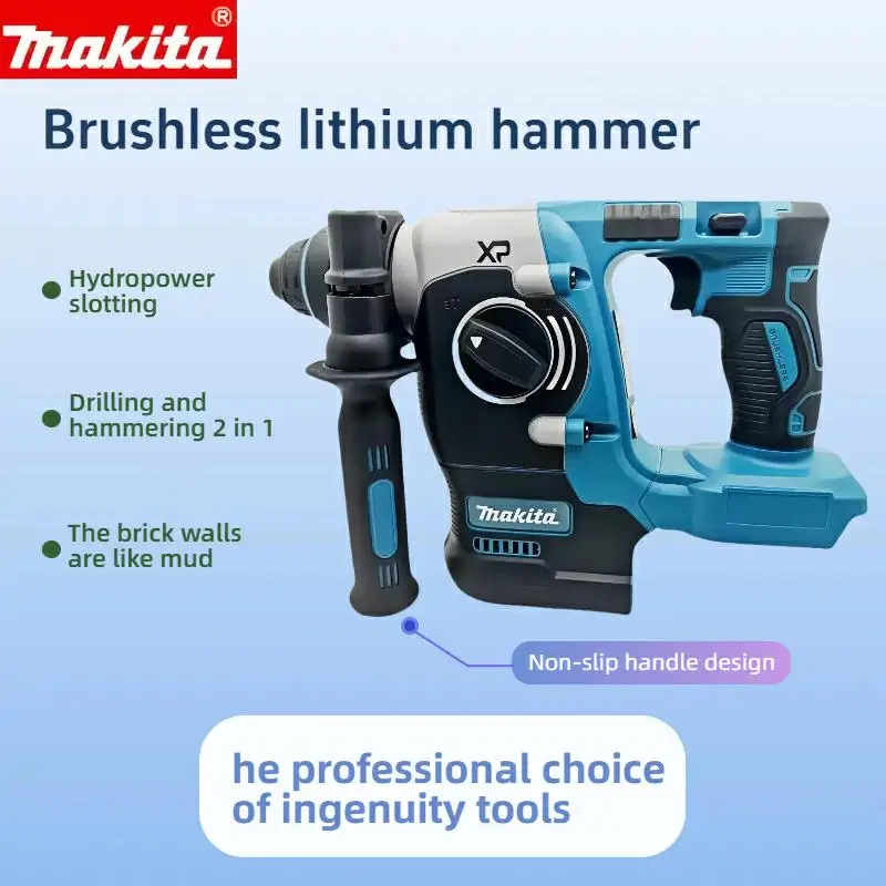 Makita Brushless Rotary Hammer Drill: High-Torque Cordless Tool for Drilling & Chiseling