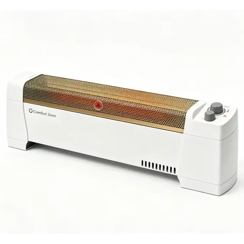 Hot Sale Electric Baseboard Heater, White, Ideal for Home, Bedroom & Office, Quiet Portable Space Heater for Indoor Use