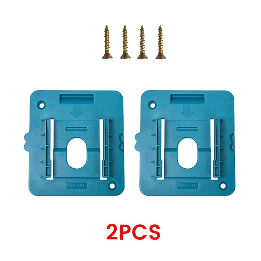 1-10 STUKS Batterij Houder voor Makita 18V Li-Ion Batterij Gereedschap Machine Houder Opbergrek Muurbevestiging voor BL1860 BL1850 (Geen Batterij)