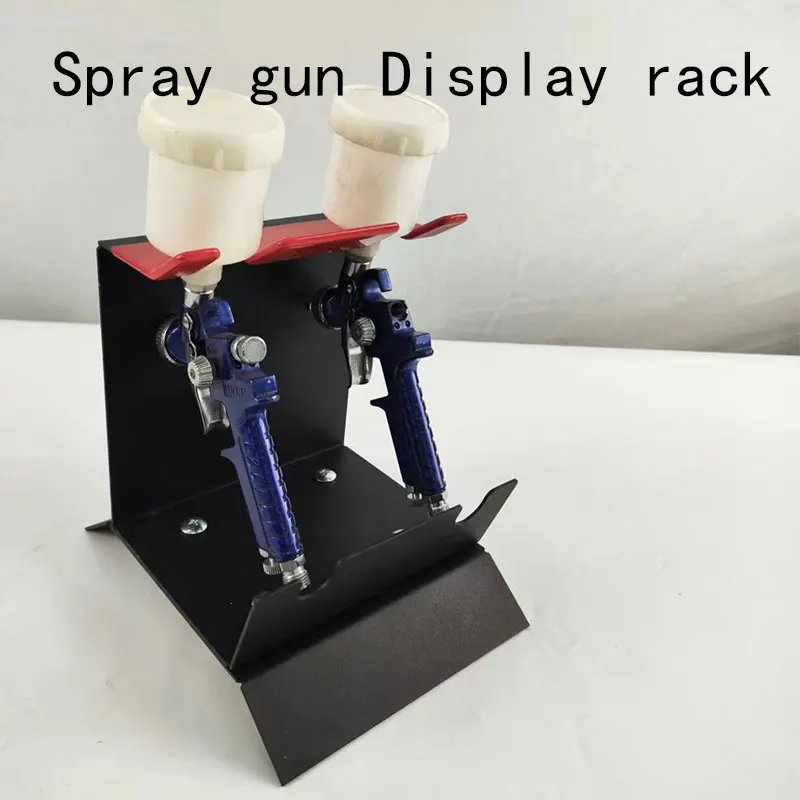 Dual gun upgrade Package edge Airbrush display rack Car Airbrush accessories Airbrush storage rack Airbrush gun