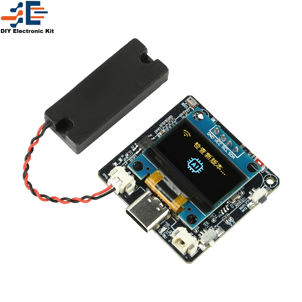 ESP32-C3 AI الحوار وحدة صوت لوحة تطوير WiFi شاشة 0.96 بوصة تدعم DeepSeek/Doubao/Qwen/Xiaozhi #2