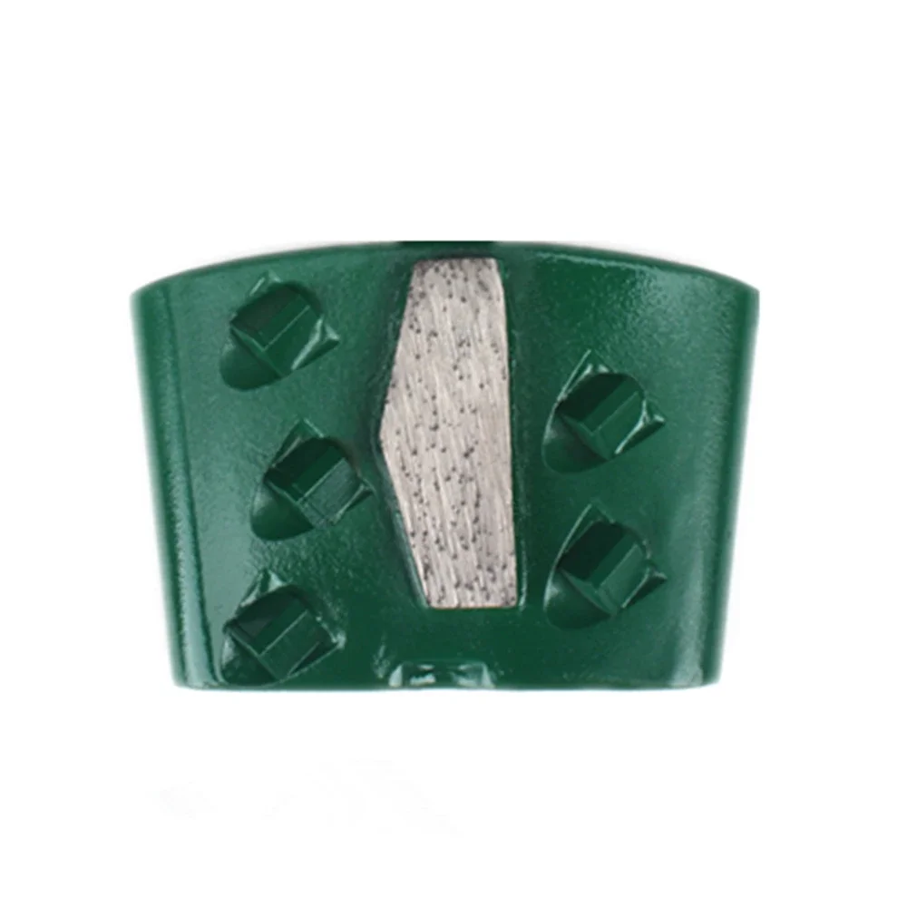 9PCS Super Scraper PCD Grinding Shoe T-Rex Diamond Segment 5 Reverse and 1 Pentagon Bar Ideal Epoxy Coating Removal