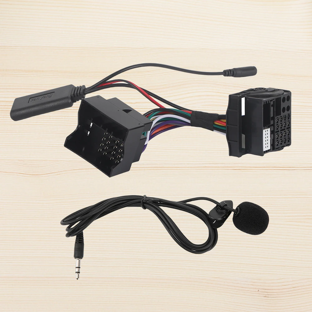 For VW RCD510 RCD310 RNS315 RNS310 MFD2 ireless Bluetooth 5.0 Module Handsfree Aux Adapter Music Audio Adapter for Radio Harness