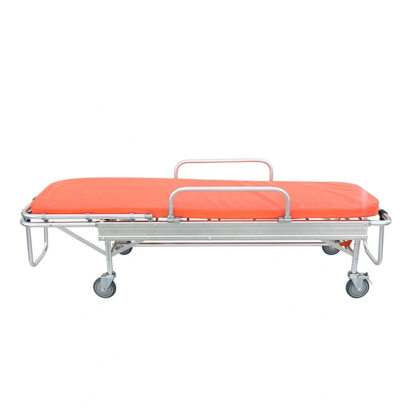 Hospital Use Ambulance Emergency Stretcher High-strength Material Strong Load-bearing Capacity