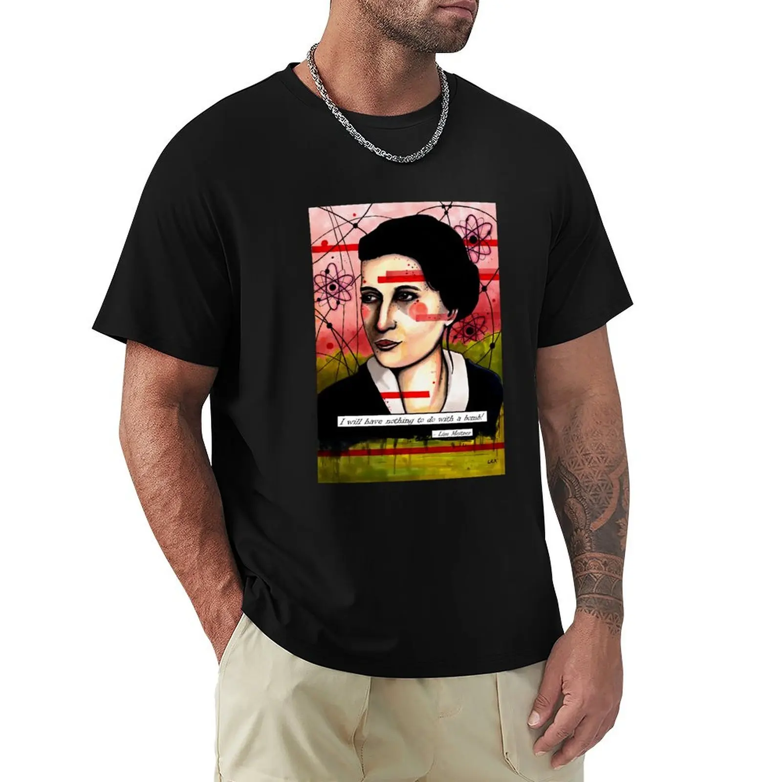 Lise Meitner T-Shirt new edition baggy shirts men clothing