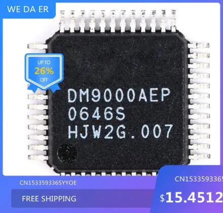 

Freeshipping DM9000AEP DM9000A