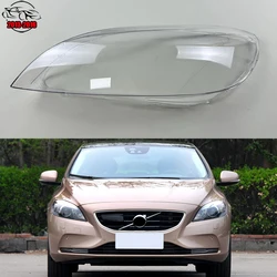 Für volvo v40 2014-2018 Front scheinwerfer Lampen abdeckung transparente Scheinwerfer Shell Linse Plexiglas ersetzen den originalen Lampen schirm