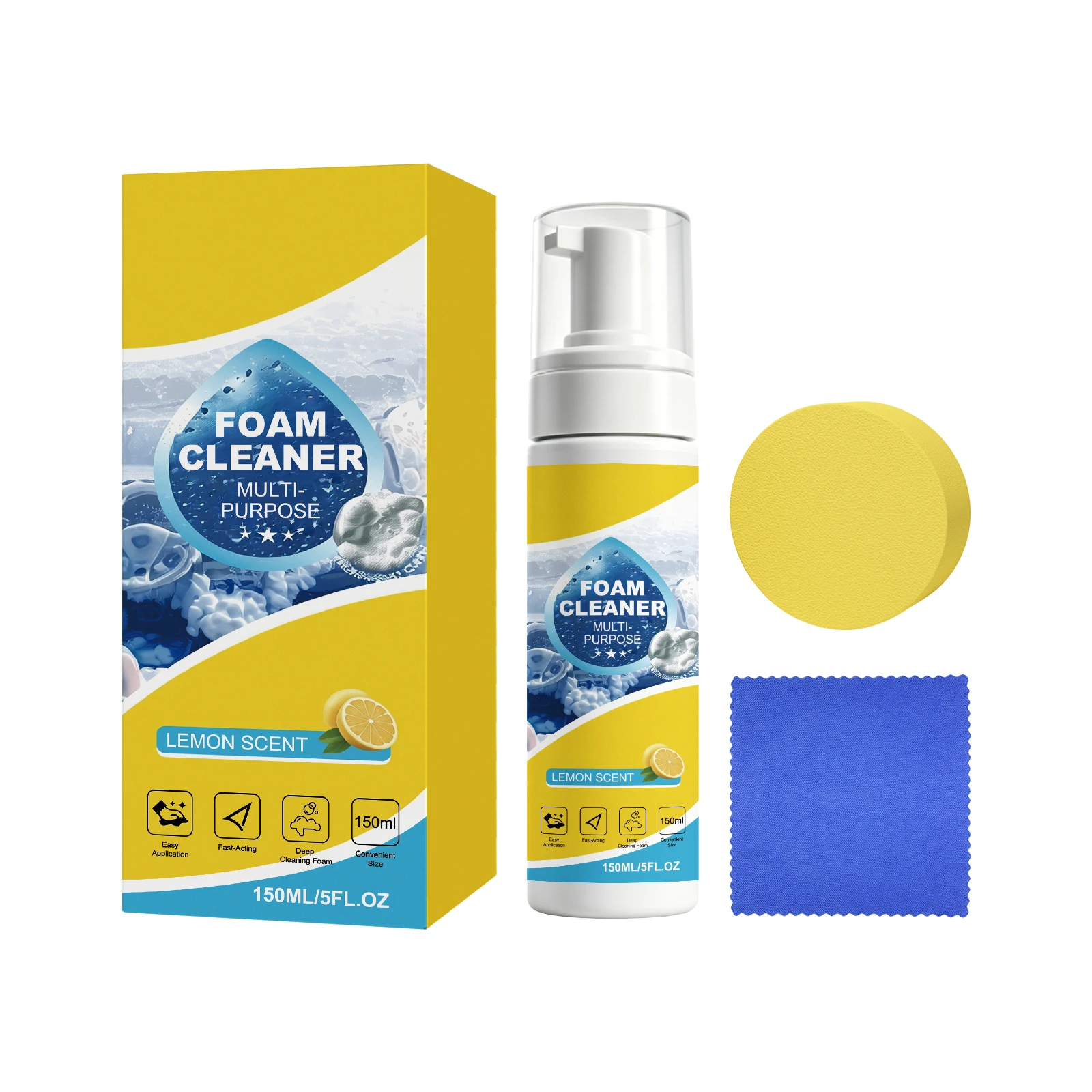 โฟมทำความสะอาดอเนกประสงค์สำหรั - Leather Cleaner Interior บทวิจารณ์และราคา