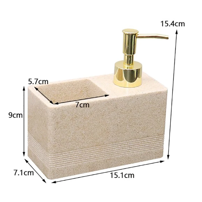 ขวดอีมัลชั่นเรซิ่นสไตล์ยุโรป ลายหินอ่อนเทียม ใช้เป็นที่จ่ายสบู่เหลวอเนกประสงค์ ขวดเก็บของใช้ในบ้าน ขวดสบู่ล้างมือ