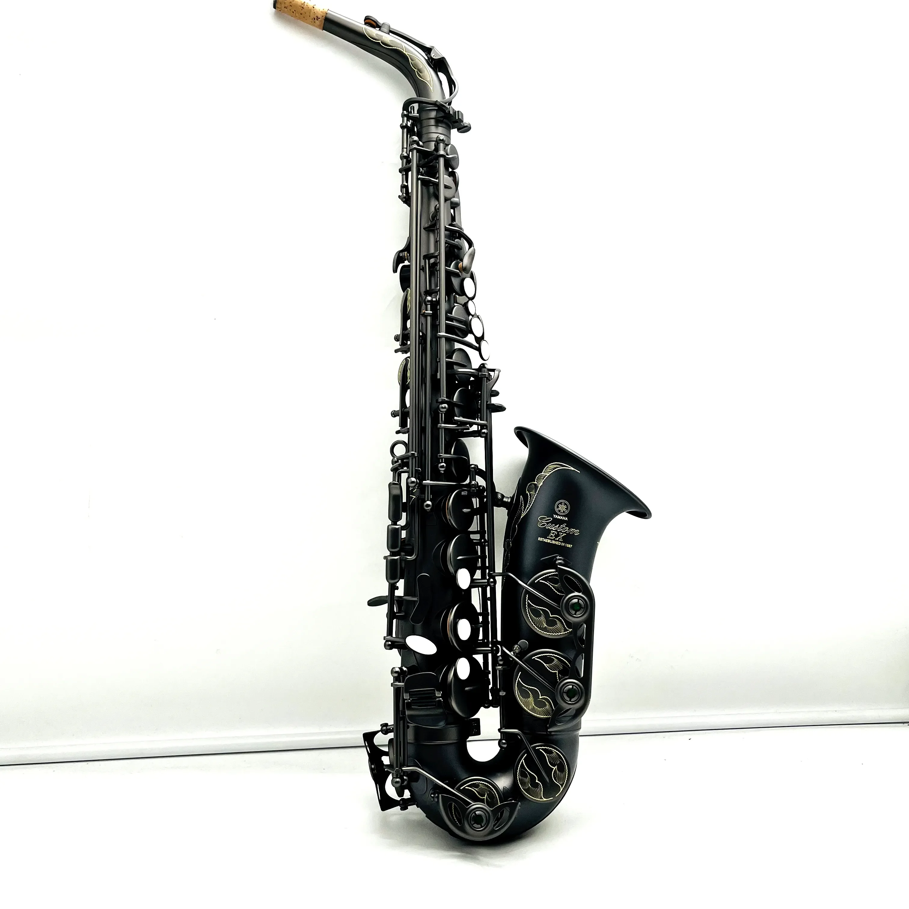 

YAS-875EX Alto Saxophone Eb Tune Black Nickel Plated Sax Professional Woodwind With Case Mouthpiece Accessories