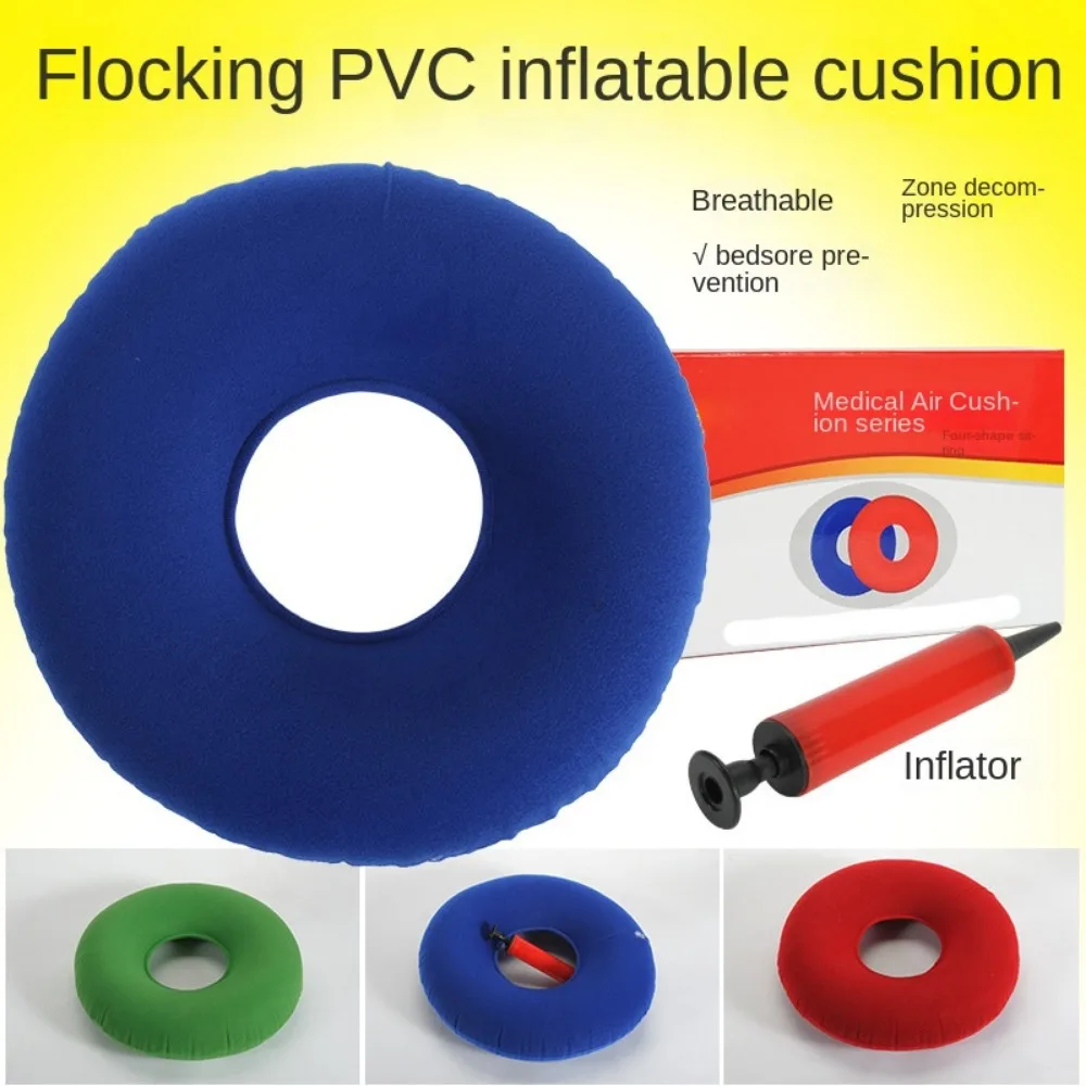 Inflatable Piles Postpartum Cushion Bedsore Pad Relief the Pain Hemorrhoid Pillow Donut Cushion Cushion Anti-pressure Pad