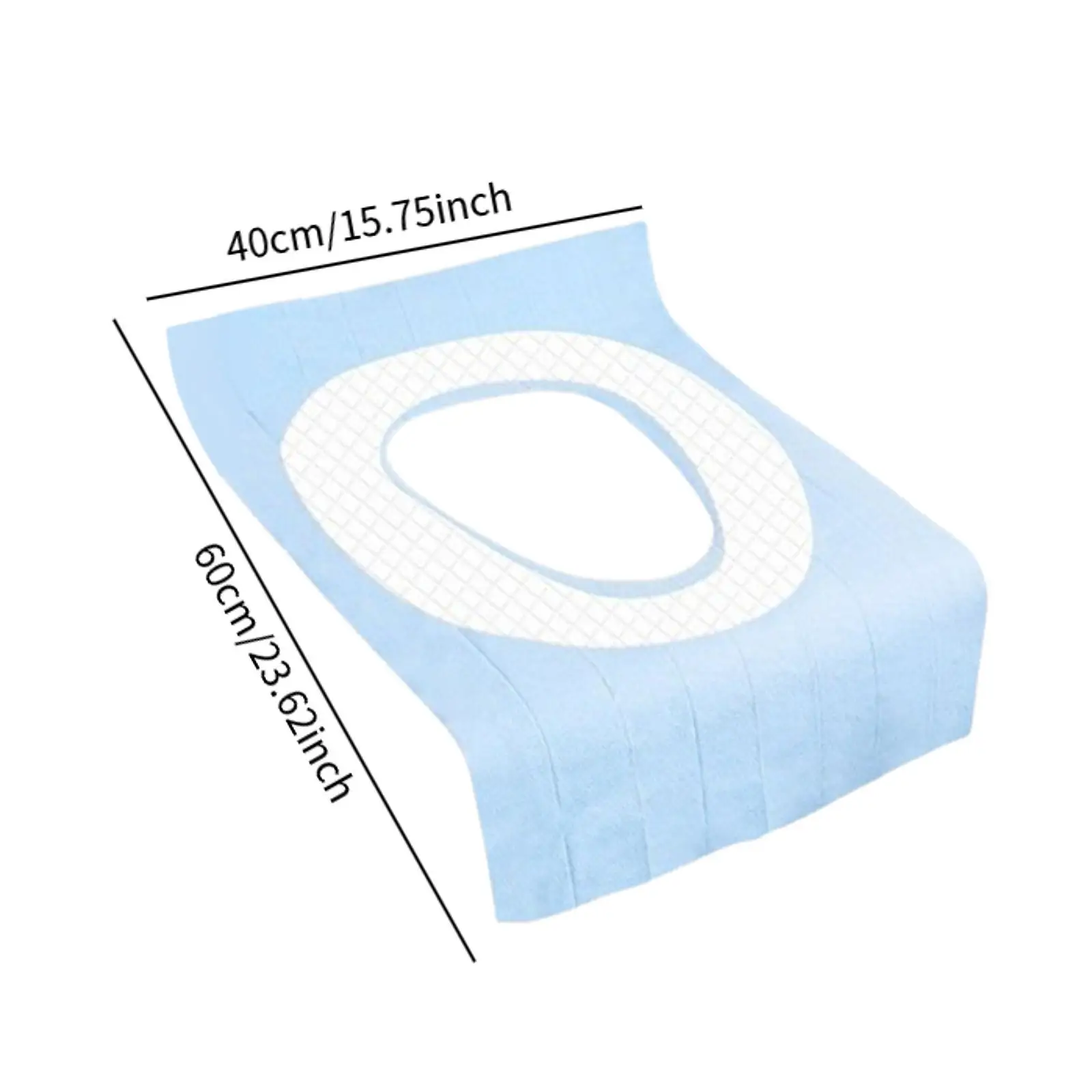 10Pcs Disposable Toilet Seat Covers for Outdoors Public Restrooms Trip