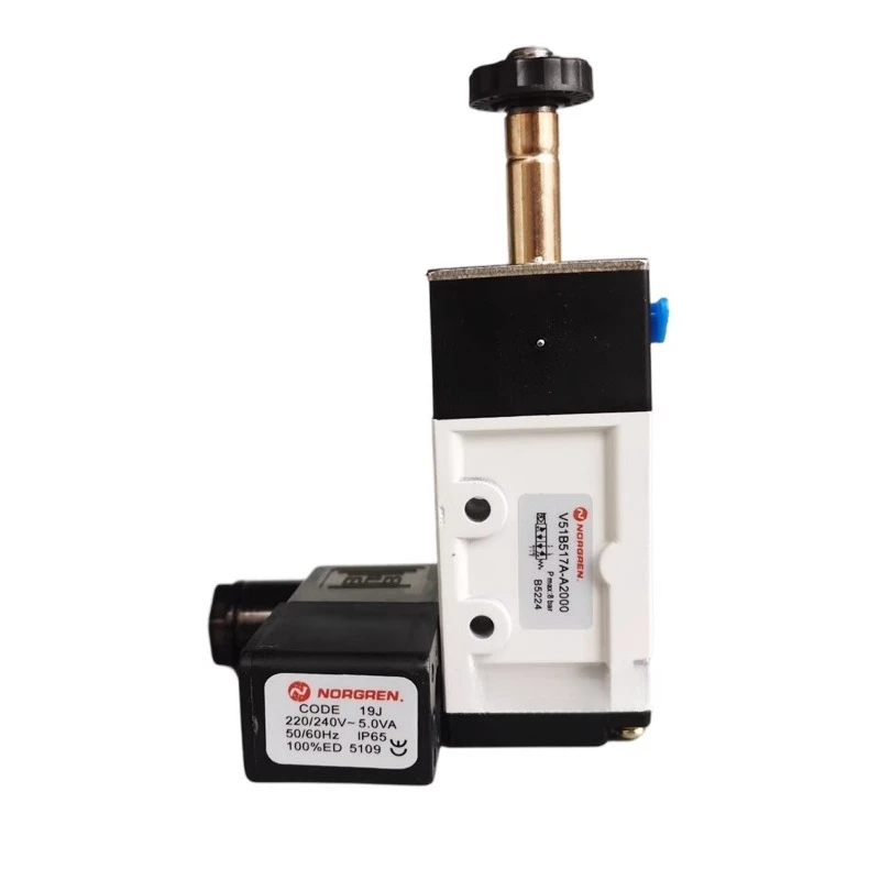 Электромагнитный клапан V51B517A-A2000 NORGREN V51B517A-A213J AC220V Pneumatic Solenoid Valve Пневматика — деталь 3