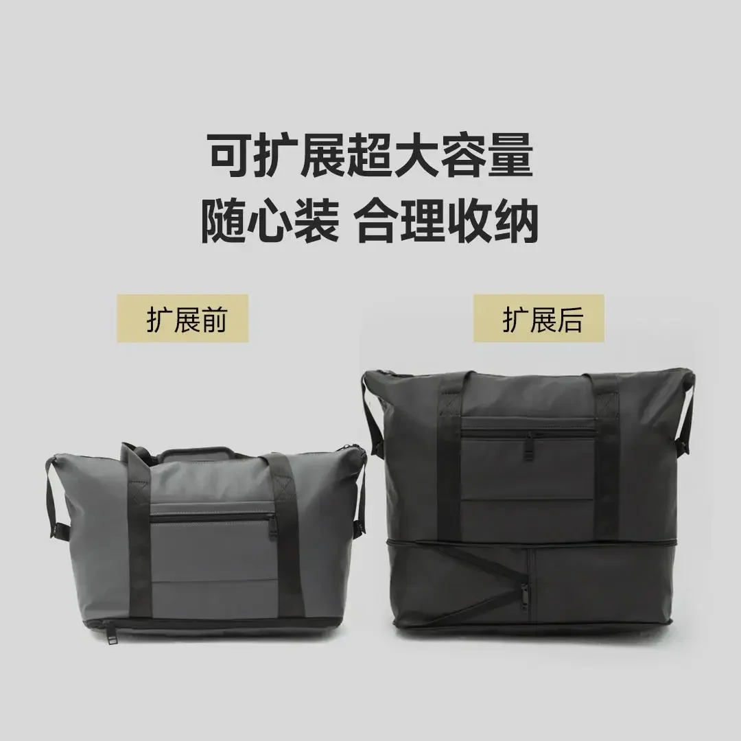 Xiaomi TANJIEZHE 35L Travel Bag Male Large-Capacity Hand Luggage Dry-Wet Separation Sports Fitness Bag Short-Distance Travel