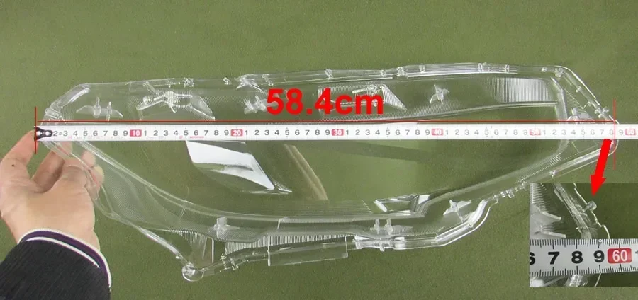 For Honda Civic 2016 2017 2018 2019 Halogen Headlamp Housing Headlight Cover Lens Transparent Lampshade Lamp Shell Plexiglass - view 5