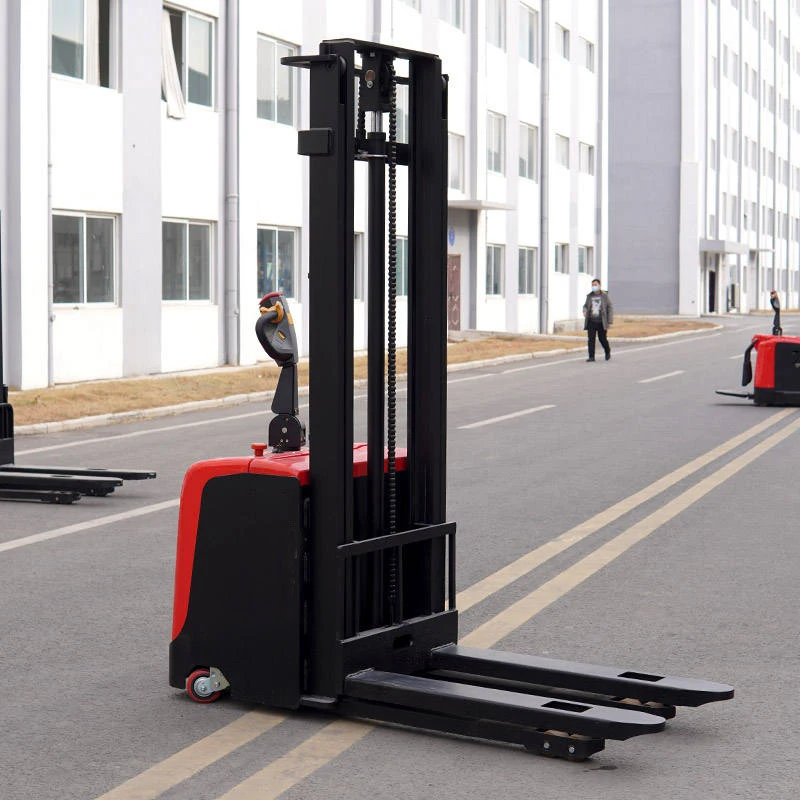 Electric Pallet Stacker 1.5Ton Walkie Stacker Truck 3m Lift Height Warehouse Stacker