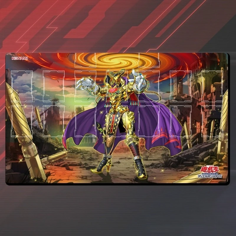 

Yugioh Eldlich the Golden Lord Play Mat Yu-Gi-Oh! TCG OCG Trading Card Games Mat Duel Plate Rubber Card Mat Mouse Pad