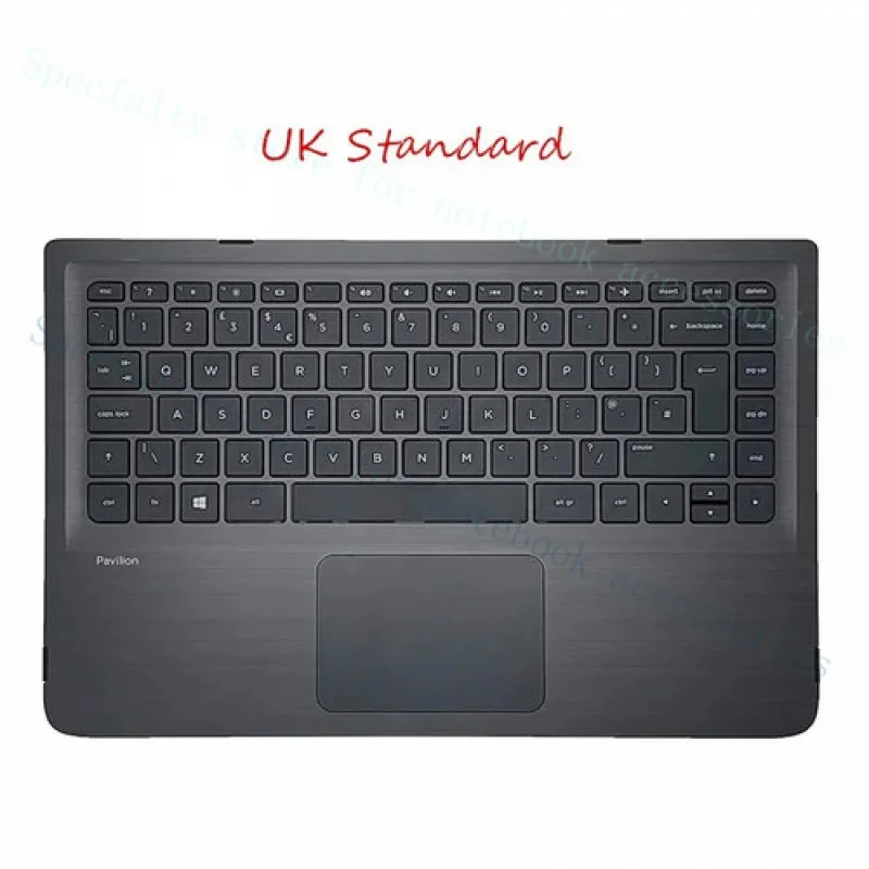 

Клавиатура A+ для ноутбука Pavilion X360 13-S 13-S000 с подставкой для рук и тачпадом 809829-001
