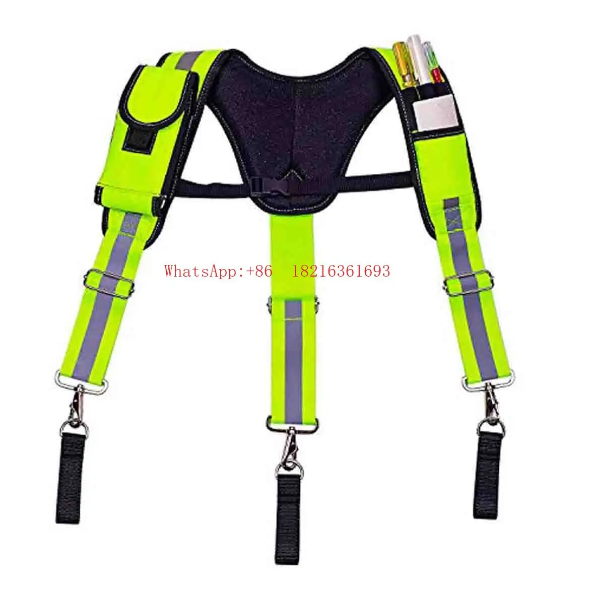 Y-type Fluorescent Multifunctional Tool Set Tooling Strap Tool Belt Suspenders