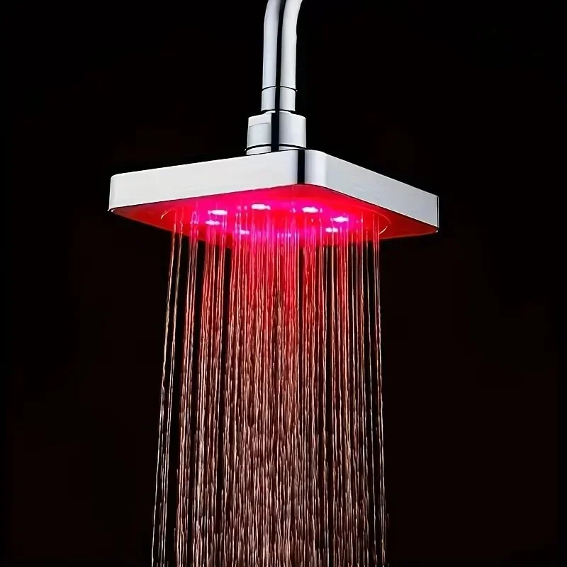 

LED luminous shower, color changing nozzle, battery free self generating shower, handheld water-saving showerhead