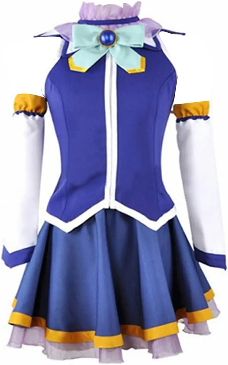 

KonoSuba God's Blessing on this Wonderful World Cosplay Aqua Tops Dress Uniform Outfit