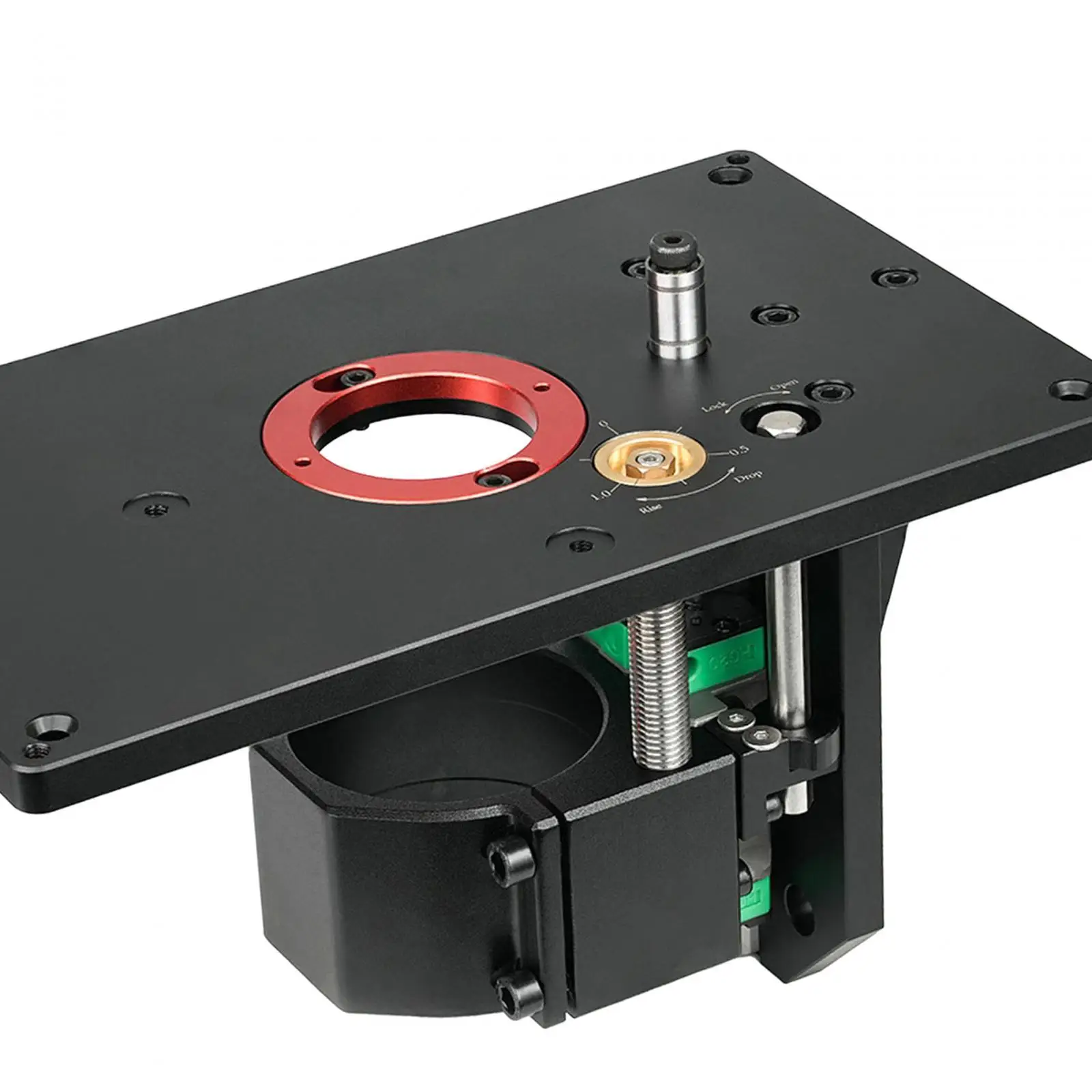 Professional Router Lift Universal Adjustable Router Table Insert Plate Engraving Tool for 65mm Machines