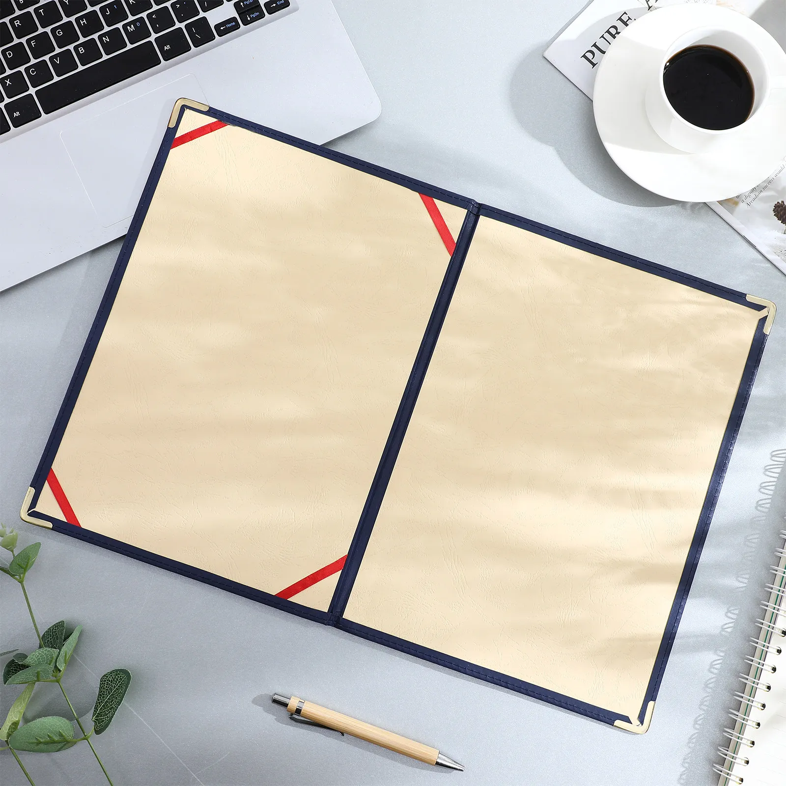 

Портативный органайзер для документов с доской для записей, держателем для карт и петлей для ручки для офиса, учебы, деловых заметок, резюме