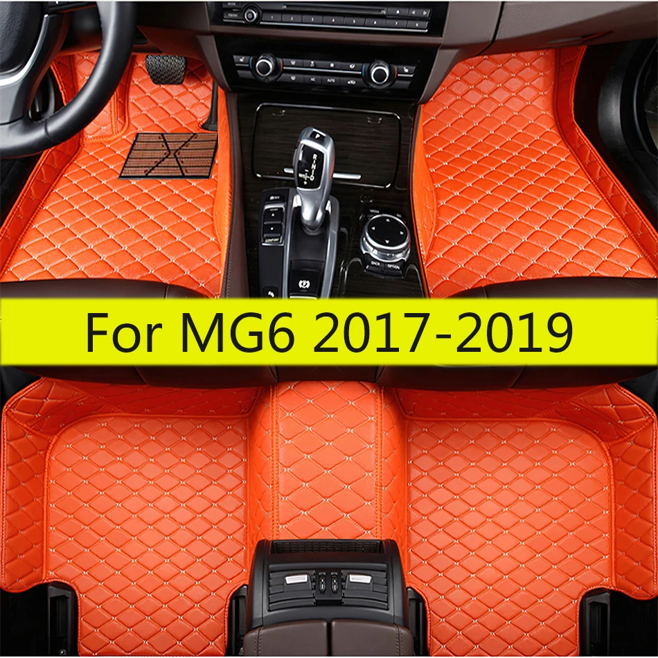 Car Floor Mats For Morris Garages MG6 2019 2018 2017 Auto Styling Interiors Accessories Car Protect Custom Waterproof Decor Rugs