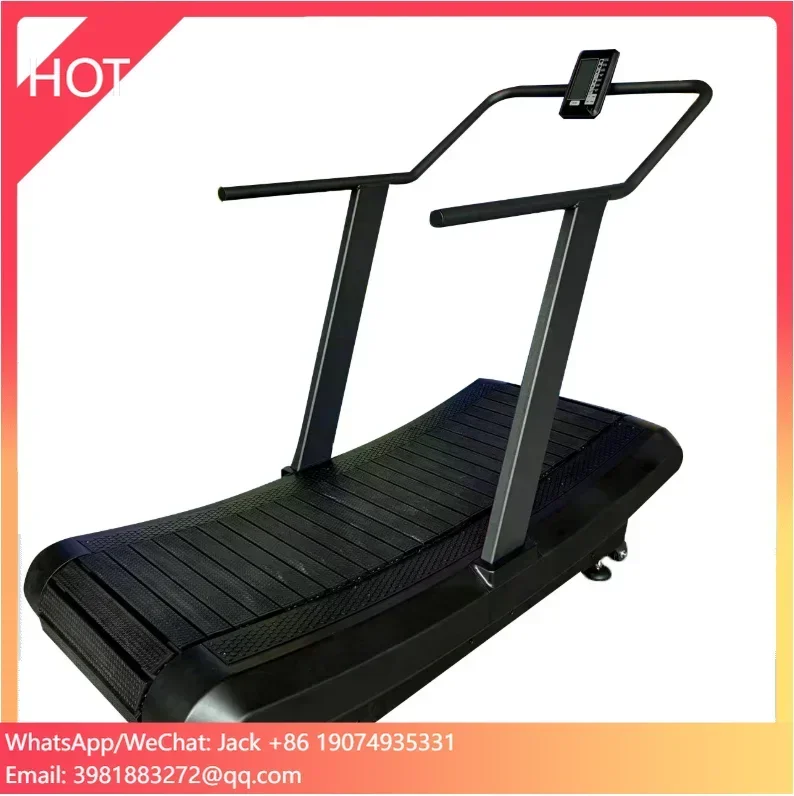 2025 تصميم جديد الصالة الرياضية التجارية المنزلية غير بالطاقة مفرغة عززت النايلون تشغيل مجلس منحني قوس شاشة LED مفرغة #1