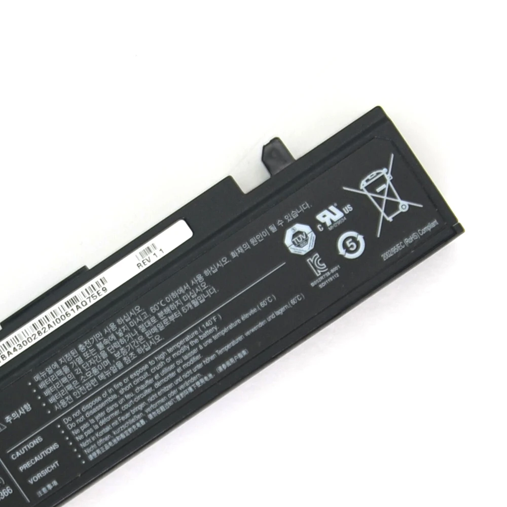 Imagem -03 - Original Genuíno Aa-pb9nc6b 11.1v 48wh Bateria do Portátil para Samsung R428 R430 R468 R523 R525 R538 R580 R730 Novo