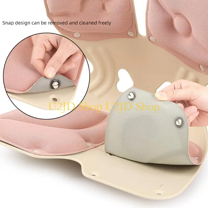 U2JD Comfortable Pad For Long Hour Sitting Ergonomic Design Highly Density Memory Foam Breathable Fabric Non Slip Base Machine