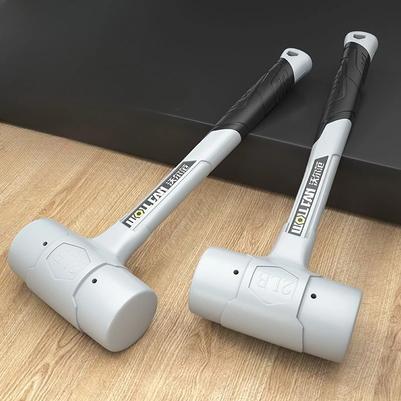 

Rubber Plastic Leather Hammer Non-elastic Decoration Super Hard Rubber Hammer Large Floor Multi-function Installation Hammer