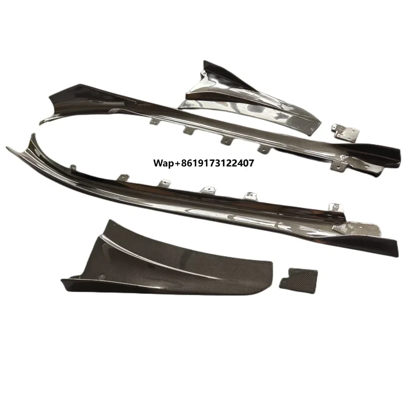 

Carbon Fiber Skirt Rear Diffuser Front Lip Spoiler Car Body Kit for I8