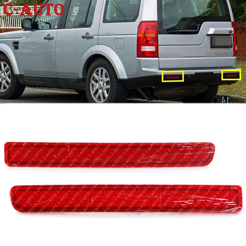 Car Rear Bumper Tailligh Rear Bumper Brake Light Reflector Light XFF500020 XFF500030 For Land Rover LR3 LR4 Range Rover Sport