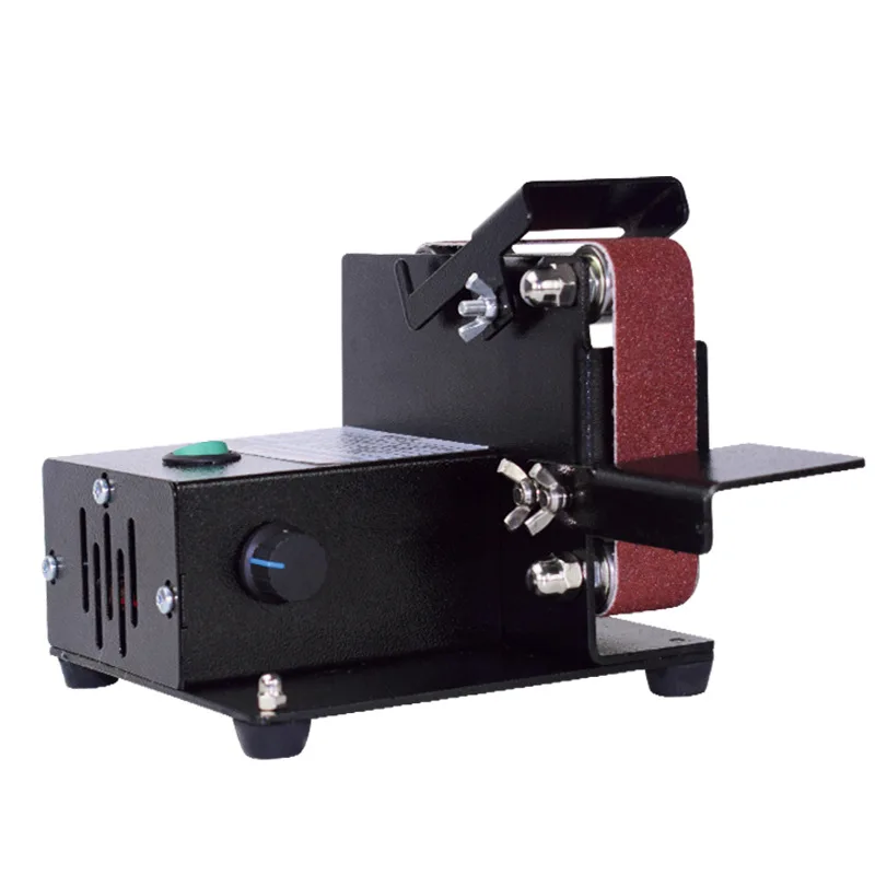 

12-24V Mini Electric Belt Sander DIY Polishing Grinding Machine Cutter Edges Sharpener Multifunctional Grinder with Belt