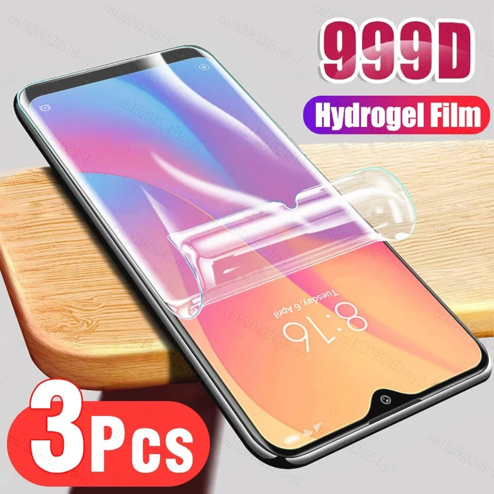 3Pcs Hydrogel Film For Blackview A50 A53 A55 Pro A60 Plus A70 A80 A80s A90 A95 A100 Oscal C20 C30 C80 C70 Screen Protector Film