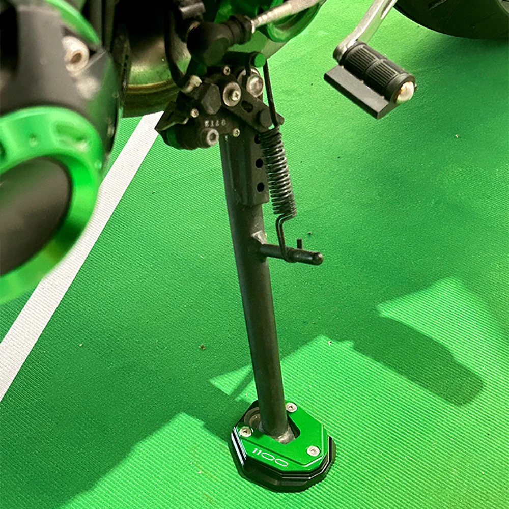 Für Kawasaki Z1100 SE Z 1100 SE Ninja1100sx Ninja 1100 2025 2026 Motorrad Seitenständer-Verlängerungsplatte Seitenständer-Vergrößerungspad – Detail 4